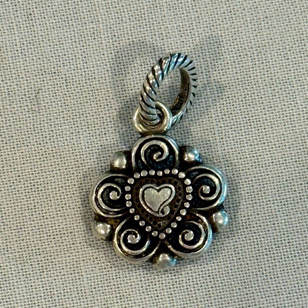 Brighton tourmaline Heart Pendant - Picture 2 of 2